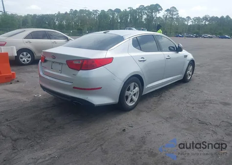 2015 Kia Optima Lx из США, поврежденный, VIN KNAGM4A7XF5617548